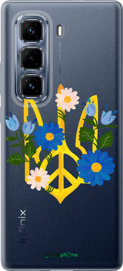 Силіконовий чехол Герб v3 для Infinix Hot 50 Pro+ 4G - 5265u-3870 изображение 