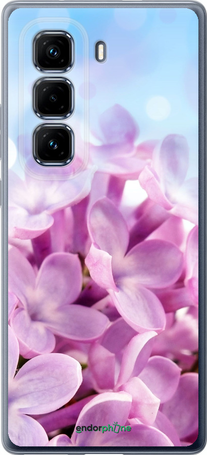 Силиконовый чехол Сирень для Infinix Hot 50 Pro+ 4G - 527u-3870 изображение 