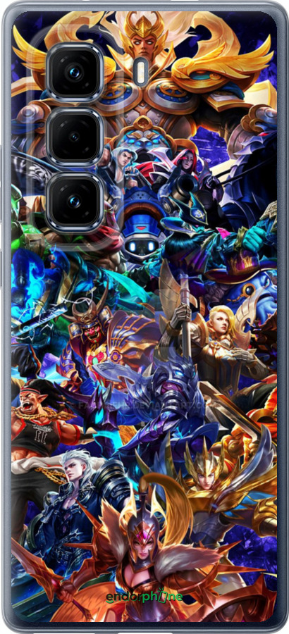 Силиконовый чехол № 5375 для Infinix Hot 50 Pro+ 4G - 5375u-3870 изображение 