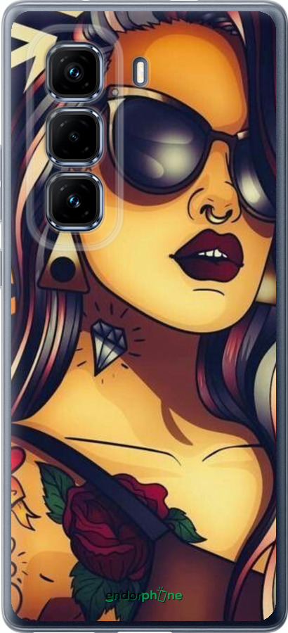 Силиконовый чехол № 5384 для Infinix Hot 50 Pro+ 4G - 5384u-3870 изображение 