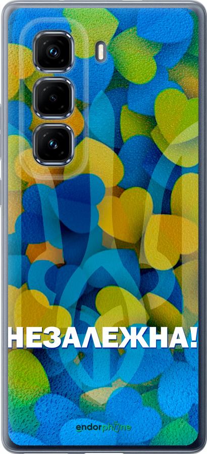 Силиконовый чехол Незалежна для Infinix Hot 50 Pro+ 4G - 5447u-3870 изображение 