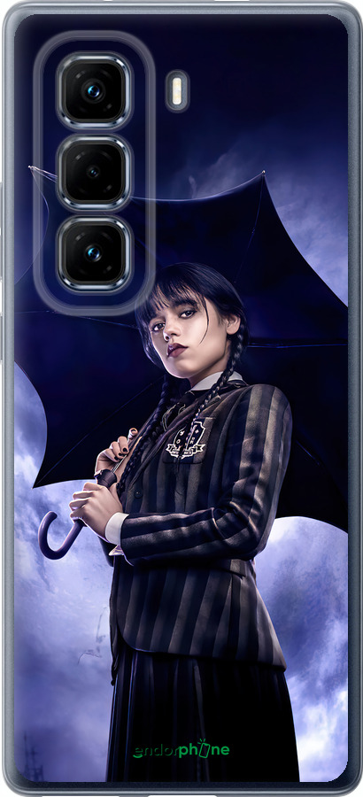 Силиконовый чехол Wednesday v2 для Infinix Hot 50 Pro+ 4G - 5516u-3870 изображение 