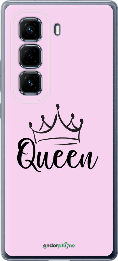 Силиконовый чехол Queen & King для неё для Infinix Hot 50 Pro+ 4G - 5520u-3870 изображение 