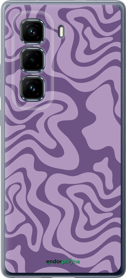 Силиконовый чехол Абстрактный узор v2 для Infinix Hot 50 Pro+ 4G - 5572u-3870 изображение 