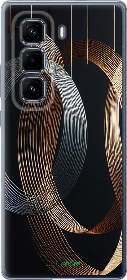 Силиконовый чехол Симфония для Infinix Hot 50 Pro+ 4G - 5835u-3870 изображение 