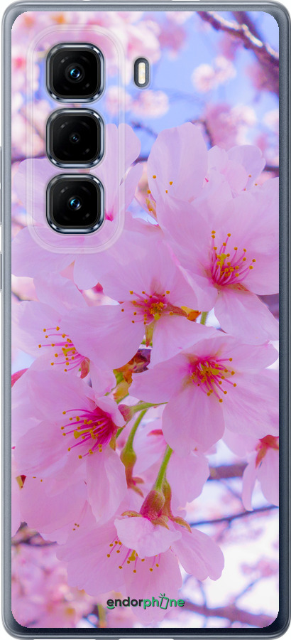 Силіконовий чехол Сакура для Infinix Hot 50 Pro+ 4G - 6029u-3870 изображение 
