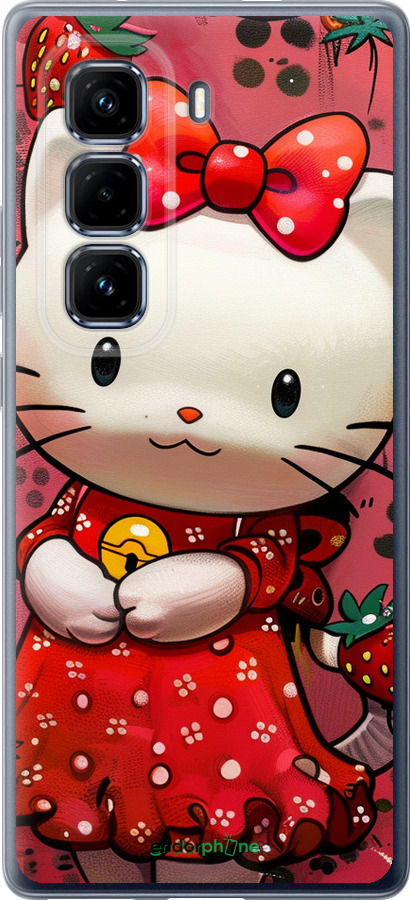 Силиконовый чехол hello kitty1 для Infinix Hot 50 Pro+ 4G - 6036u-3870 изображение 