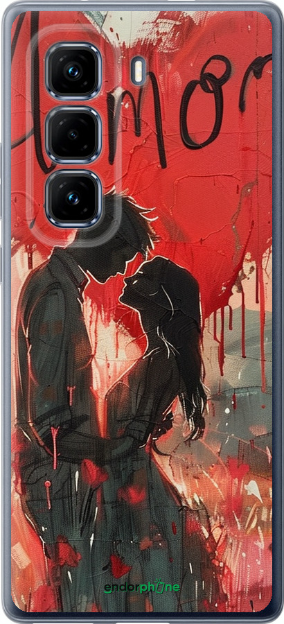 Силиконовый чехол Amore для Infinix Hot 50 Pro+ 4G - 6047u-3870 изображение 