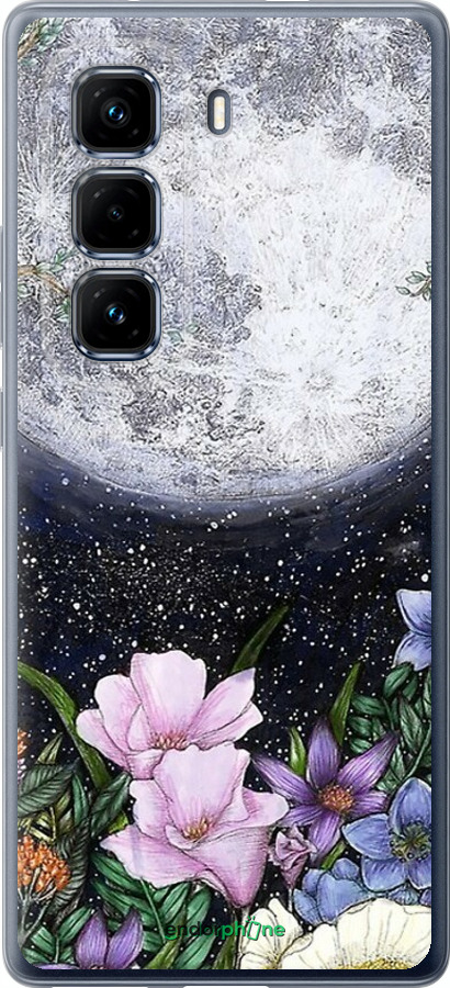 Силиконовый чехол Полночь в саду для Infinix Hot 50 Pro+ 4G - 6259u-3870 изображение 