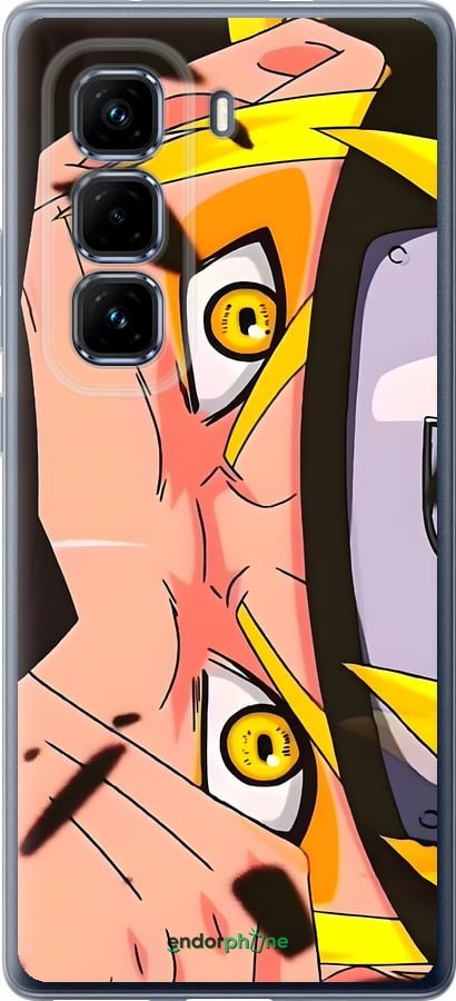 Силиконовый чехол Наруто 2 для Infinix Hot 50 Pro+ 4G - 6297u-3870 изображение 