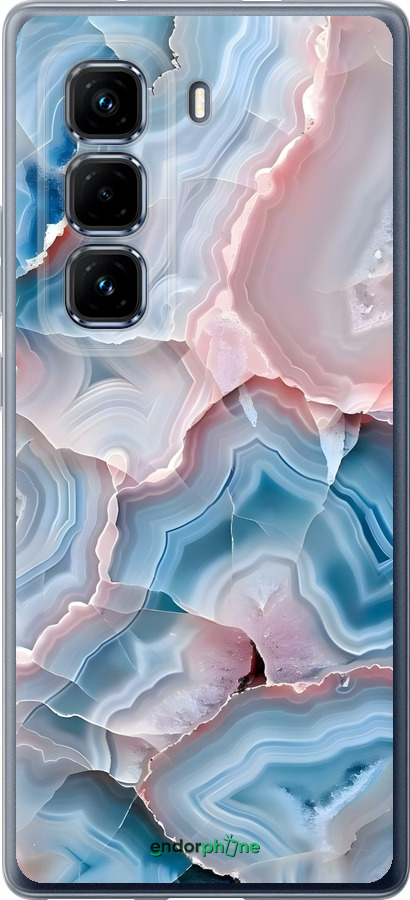 Силиконовый чехол Мрамор для Infinix Hot 50 Pro+ 4G - 6306u-3870 изображение 
