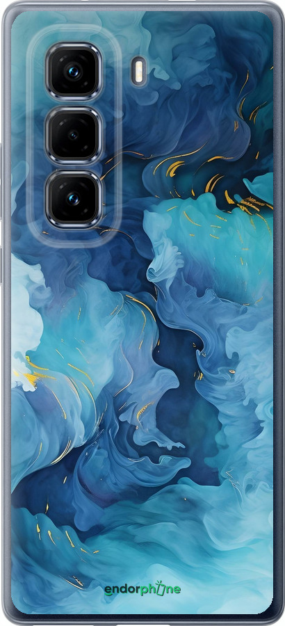 Силіконовий чехол Акварель для Infinix Hot 50 Pro+ 4G - 6320u-3870 изображение 