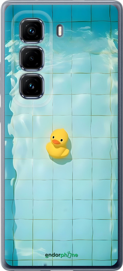 Силиконовый чехол Утенок для Infinix Hot 50 Pro+ 4G - 6323u-3870 изображение 