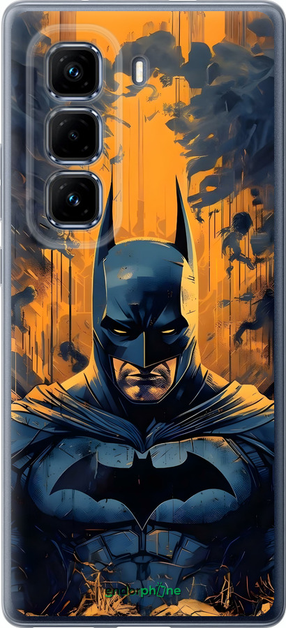 Силиконовый чехол Бэтмен для Infinix Hot 50 Pro+ 4G - 6335u-3870 изображение 
