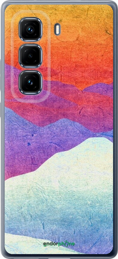 Силиконовый чехол Горный закат для Infinix Hot 50 Pro+ 4G - 6479u-3870 изображение 
