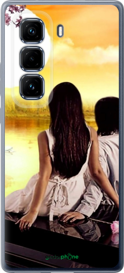 Силіконовий чехол Sunset для Infinix Hot 50 Pro+ 4G - 6607u-3870 изображение 