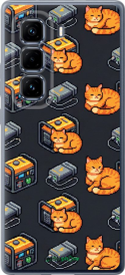 Силиконовый чехол Autonomous Zone для Infinix Hot 50 Pro+ 4G - 6771u-3870 изображение 