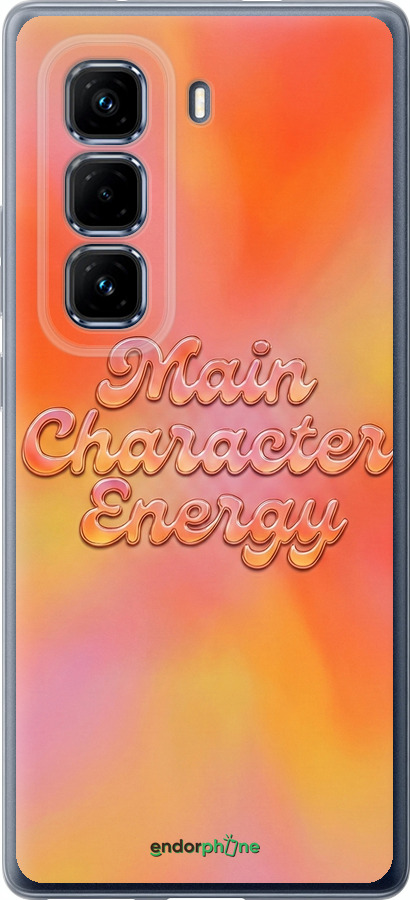 Силиконовый чехол Aura Gradient Main Character Energy Aesthetic Y2K для Infinix Hot 50 Pro+ 4G - 6783u-3870 изображение 