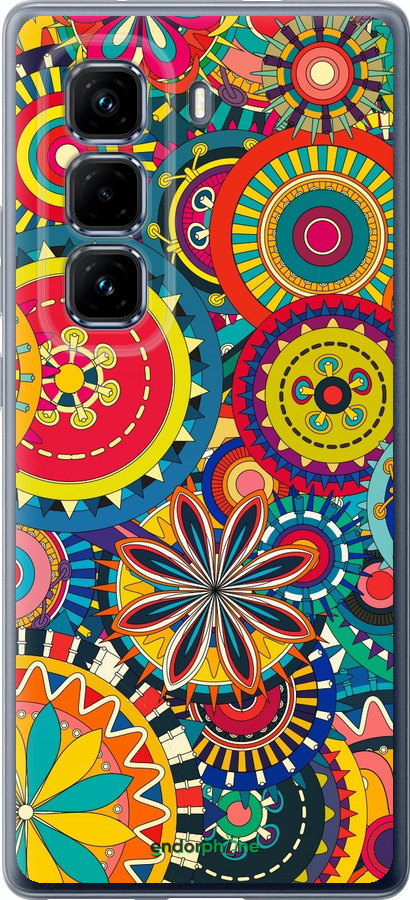 Силиконовый чехол Узор 5 для Infinix Hot 50 Pro+ 4G - 902u-3870 изображение 