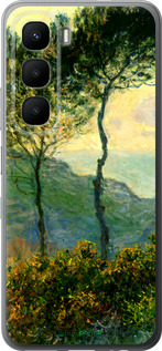 Силиконовый чехол Клод Моне для Infinix Hot 60 5G / Hot 60i 4G - 1193u-4114 изображение 