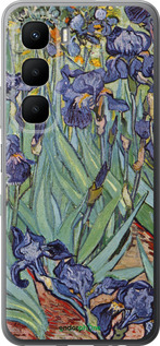 Силиконовый чехол Винсент Ван Гог. Ирисы для Infinix Hot 60 5G / Hot 60i 4G - 161u-4114 изображение 
