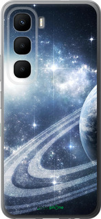 Силиконовый чехол Кольца Сатурна для Infinix Hot 60 5G / Hot 60i 4G - 173u-4114 изображение 