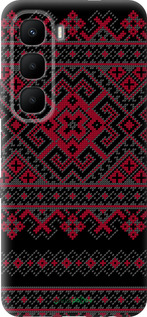 Силиконовый чехол Вышиванка 52 для Infinix Hot 60 5G / Hot 60i 4G - 1763u-4114 изображение 