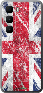 Силиконовый чехол Флаг Великобритании 1 для Infinix Hot 60 5G / Hot 60i 4G - 386u-4114 изображение 