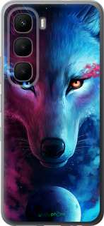 Силиконовый чехол Арт-волк для Infinix Hot 60 5G / Hot 60i 4G - 3999u-4114 изображение 