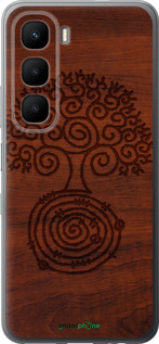 Силиконовый чехол Узор дерева для Infinix Hot 60 5G / Hot 60i 4G - 4119u-4114 изображение 