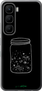 Силиконовый чехол Космос в банке для Infinix Hot 60 5G / Hot 60i 4G - 4297u-4114 изображение 