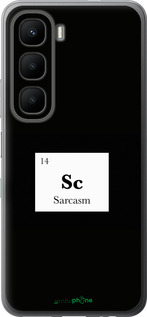 Силиконовый чехол Сарказм для Infinix Hot 60 5G / Hot 60i 4G - 4501u-4114 изображение 