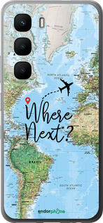 Силиконовый чехол Путешествие для Infinix Hot 60 5G / Hot 60i 4G - 4503u-4114 изображение 