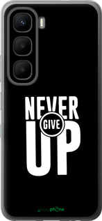 Силиконовый чехол Никогда не сдавайся для Infinix Hot 60 5G / Hot 60i 4G - 4572u-4114 изображение 
