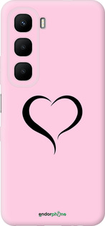 Силиконовый чехол Сердце 1 для Infinix Hot 60 5G / Hot 60i 4G - 4730u-4114 изображение 