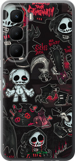 Силиконовый чехол № 5380 для Infinix Hot 60 5G / Hot 60i 4G - 5380u-4114 изображение 