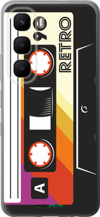 Силиконовый чехол Кассета с90 v4 для Infinix Hot 60 5G / Hot 60i 4G - 5532u-4114 изображение 