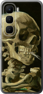 Силиконовый чехол Винсент Ван Гог. Череп для Infinix Hot 60 5G / Hot 60i 4G - 5544u-4114 изображение 