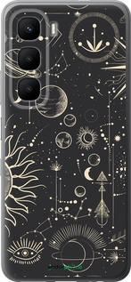 Силиконовый чехол Фаза луны для Infinix Hot 60 5G / Hot 60i 4G - 5605u-4114 изображение 