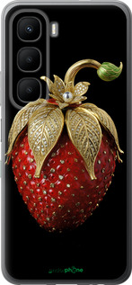 Силиконовый чехол Клубника v3 для Infinix Hot 60 5G / Hot 60i 4G - 5638u-4114 изображение 