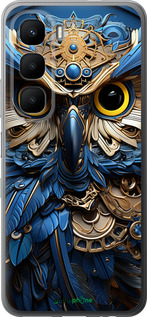 Силиконовый чехол Сова v2 для Infinix Hot 60 5G / Hot 60i 4G - 5649u-4114 изображение 