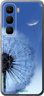 Силиконовый чехол Одуванчик для Infinix Hot 60 5G / Hot 60i 4G - 6005u-4114 изображение 