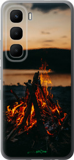 Силиконовый чехол Огонь для Infinix Hot 60 5G / Hot 60i 4G - 6021u-4114 изображение 