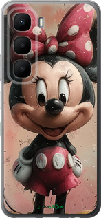Силиконовый чехол Minnie Mouse для Infinix Hot 60 5G / Hot 60i 4G - 6054u-4114 изображение 