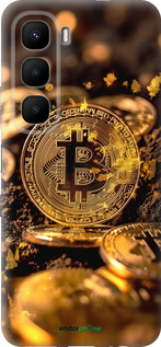 Силіконовий чехол Золота лихоманка біткойна для Infinix Hot 60 5G / Hot 60i 4G - 6089u-4114 изображение 