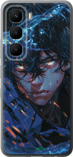 Силиконовый чехол Satoru Gojou для Infinix Hot 60 5G / Hot 60i 4G - 6128u-4114 изображение 