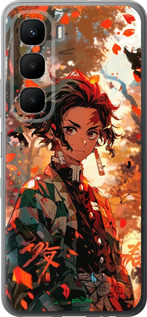 Силиконовый чехол Tanjiro для Infinix Hot 60 5G / Hot 60i 4G - 6130u-4114 изображение 