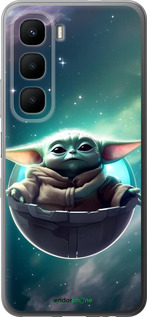 Силиконовый чехол Малышь йода для Infinix Hot 60 5G / Hot 60i 4G - 6294u-4114 изображение 