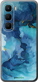 Силиконовый чехол Акварель для Infinix Hot 60 5G / Hot 60i 4G - 6320u-4114 изображение 