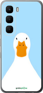 Силиконовый чехол Гусь для Infinix Hot 60 5G / Hot 60i 4G - 6350u-4114 изображение 